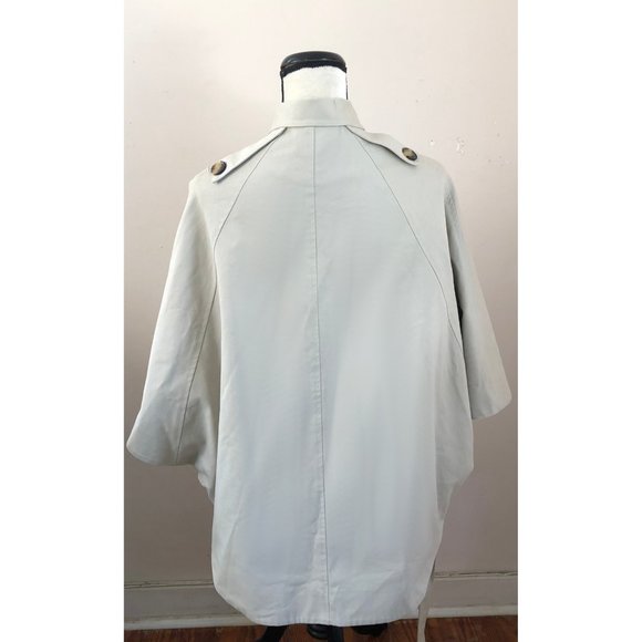 Hatch Collection The Cape trench swing jacket coat one size - Picture 10 of 12